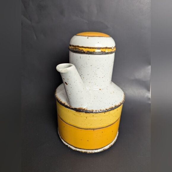 Stonehenge Midwinter SUN teapot coffee pot vintage 70s ceramic pot - Picture 2 of 7